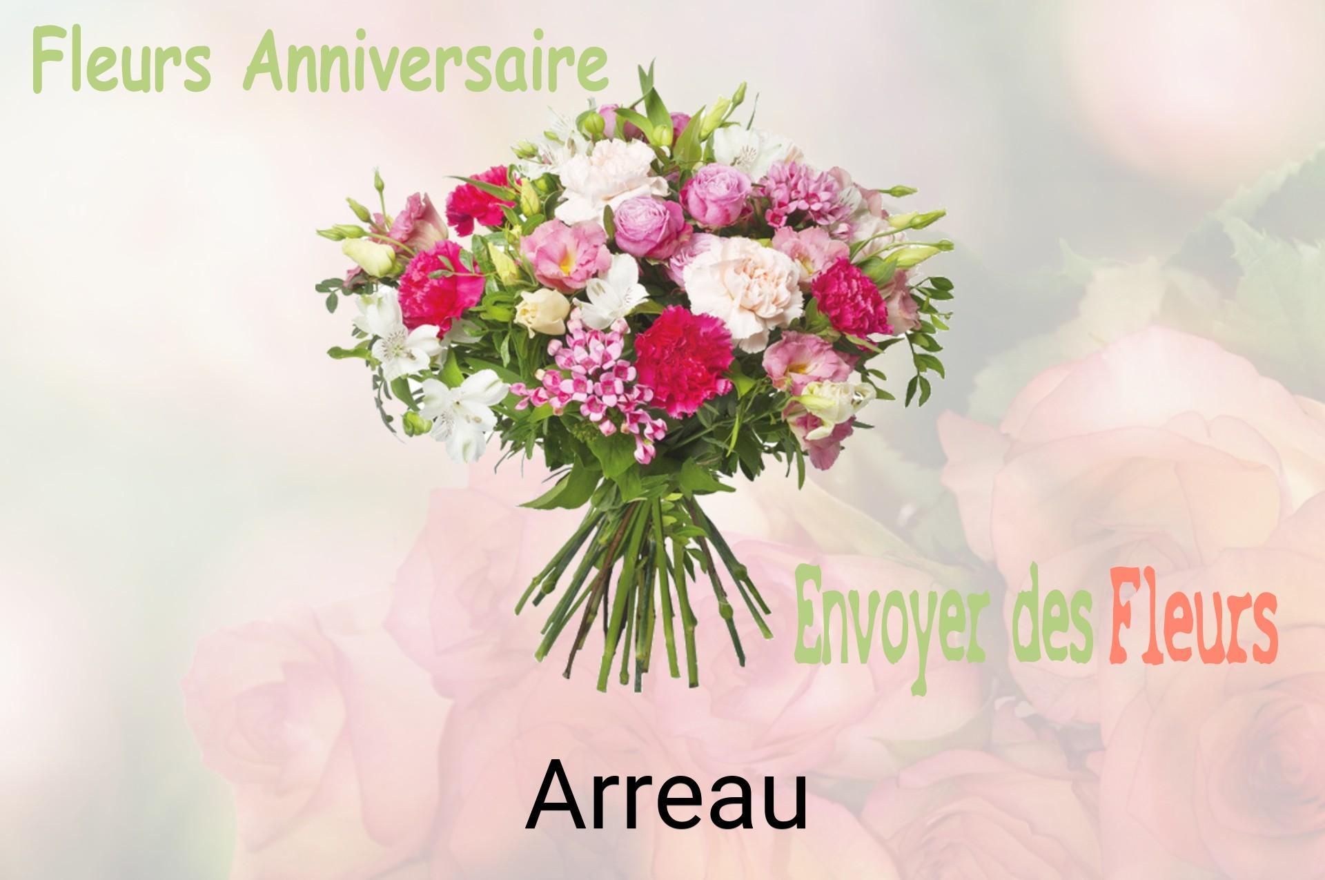 Bouquet de fleurs d’anniversaire livré à Arreau