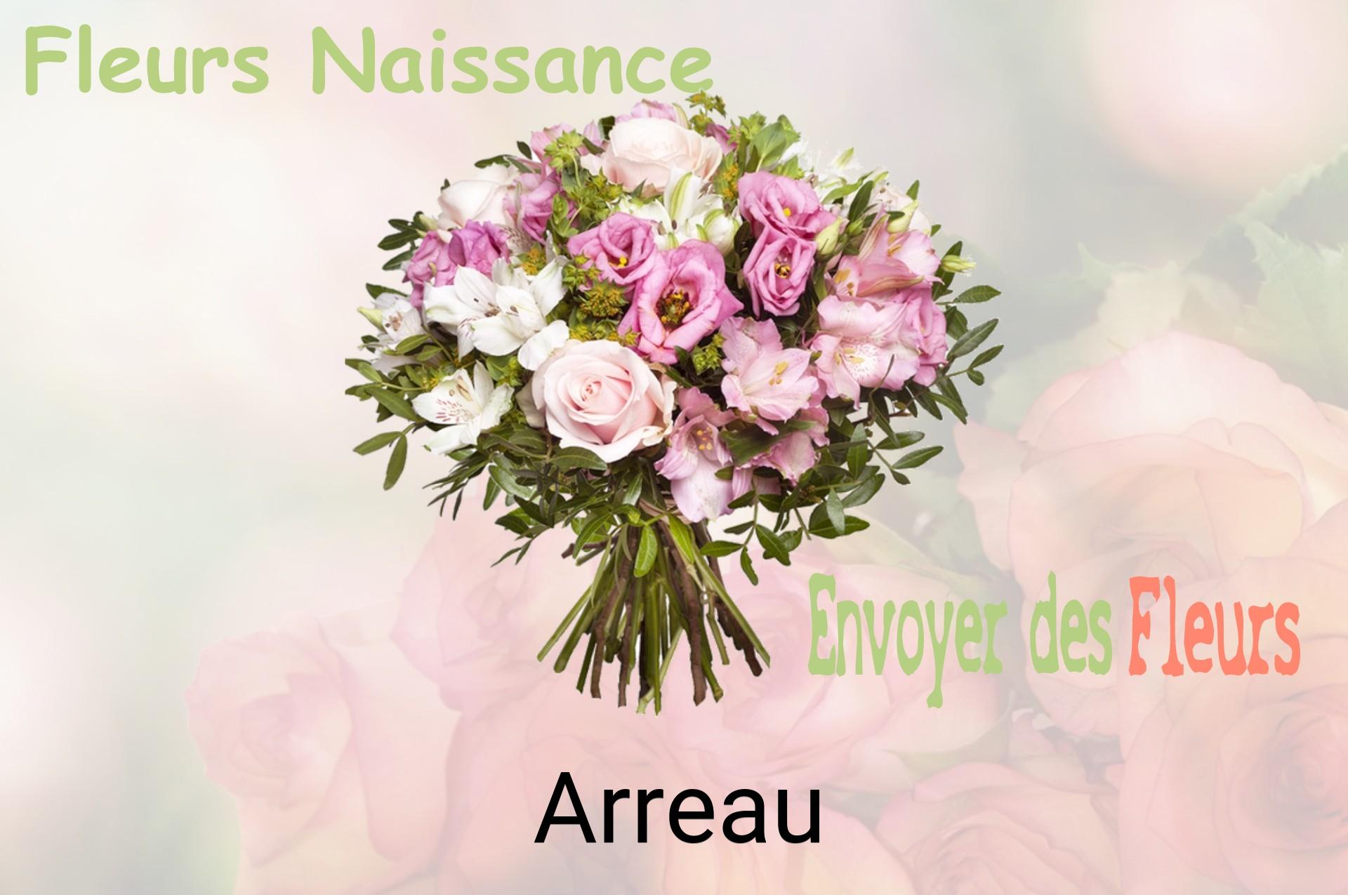 Bouquet de fleurs de naissance livré à Arreau